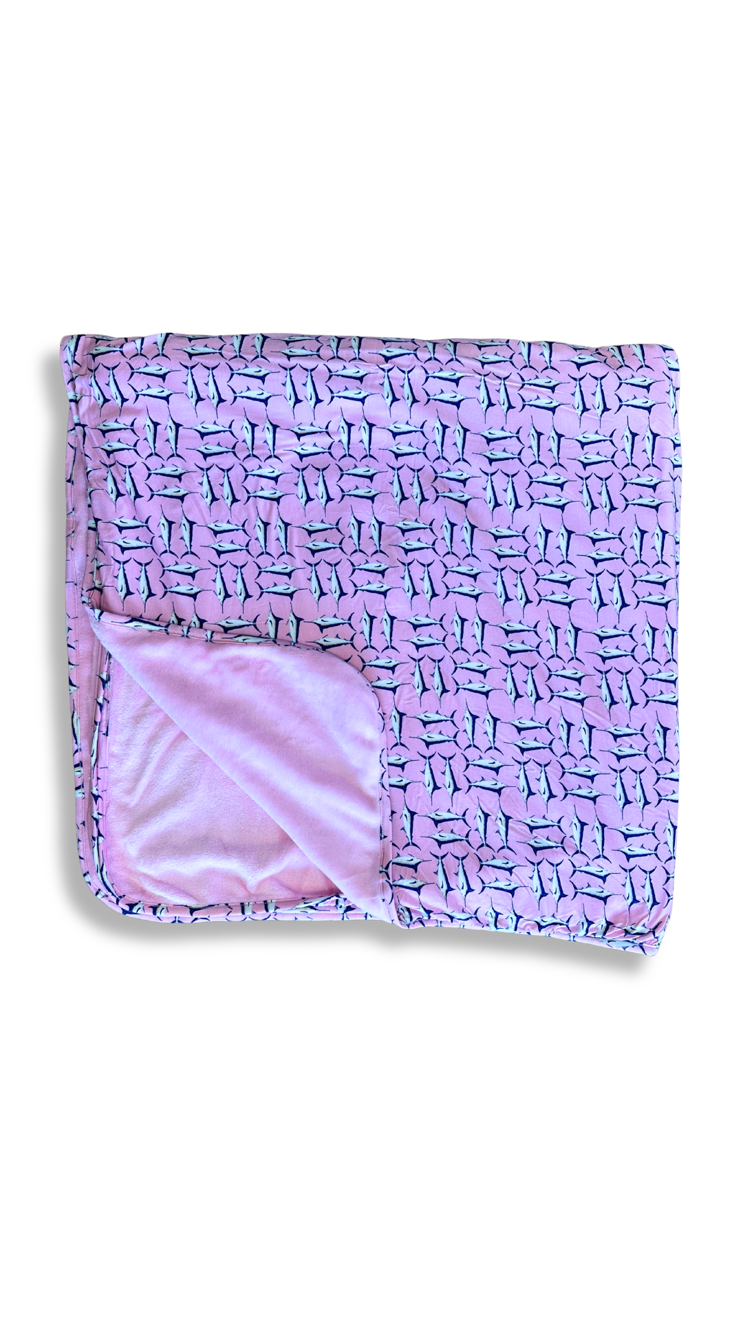 Marlin Mambo Pink Luxe Blanket