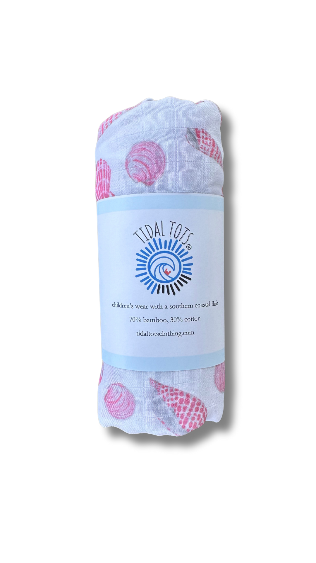 Sally's Shells Lightweight Swaddle Blanket