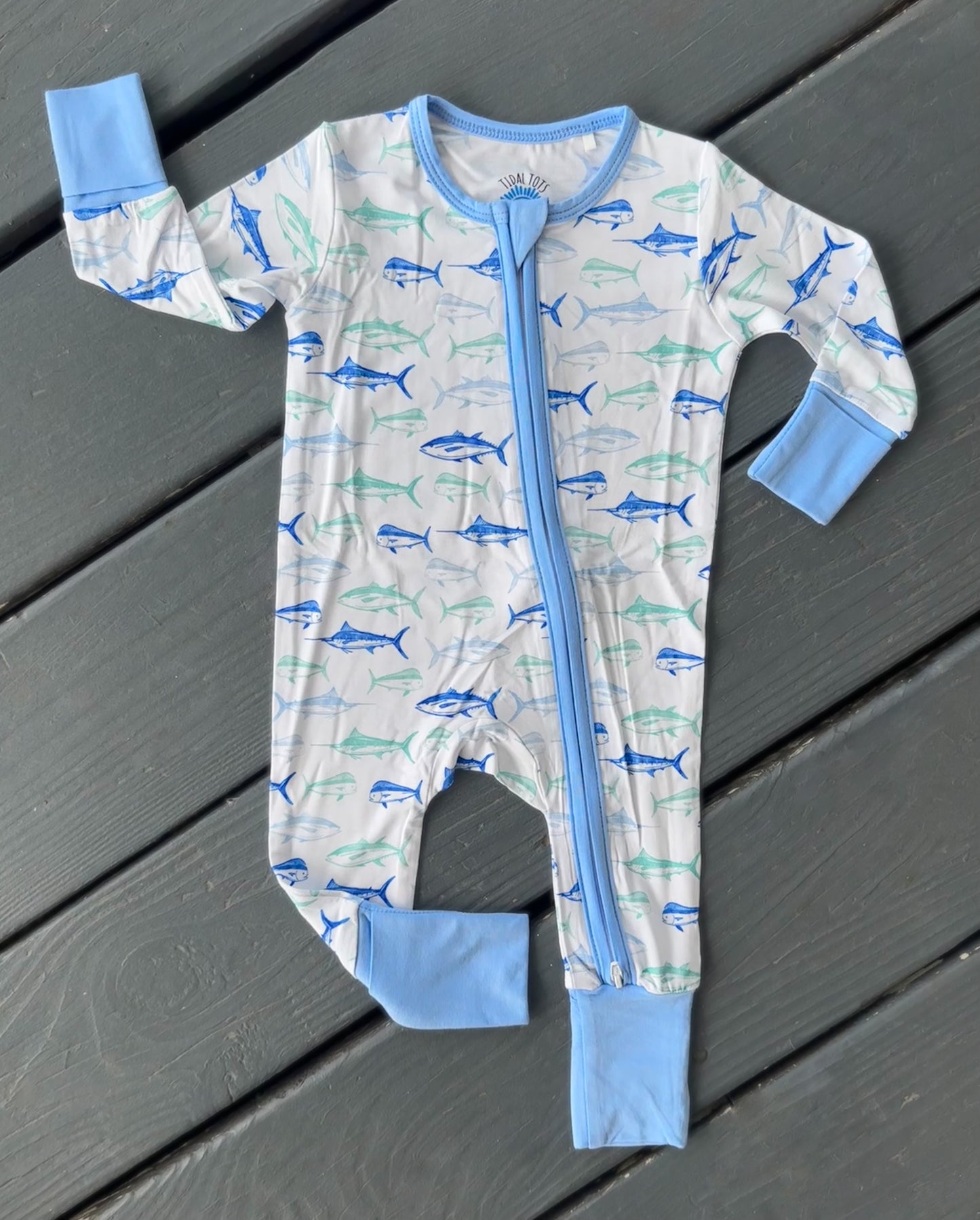 Maritime Medley Blue Zippy