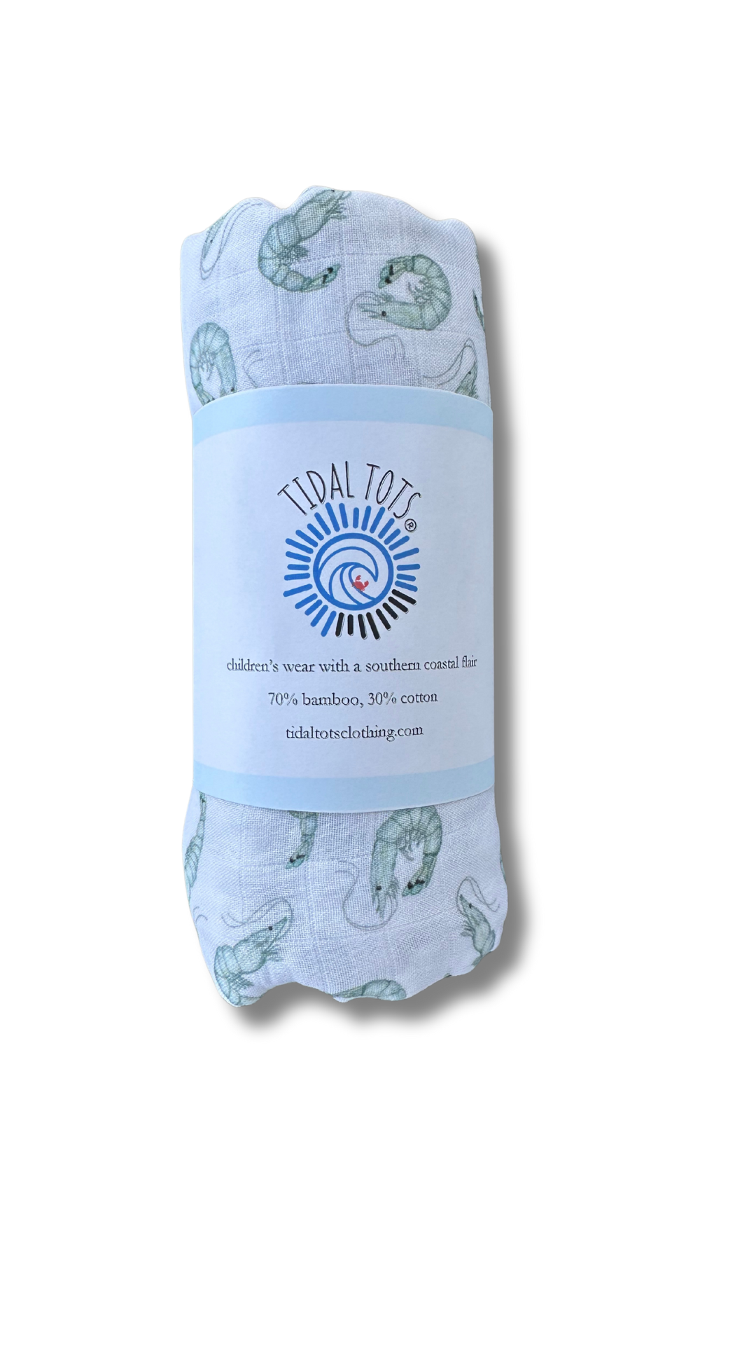 Shrimply Dreamy Lightweight Swaddle Blanket
