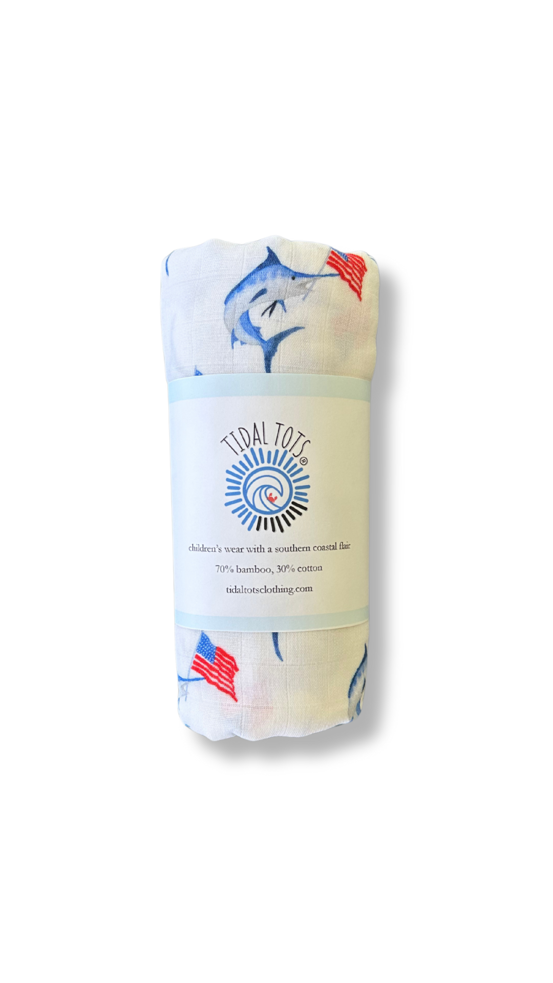 'Merica Marlin Lightweight Swaddle Blanket