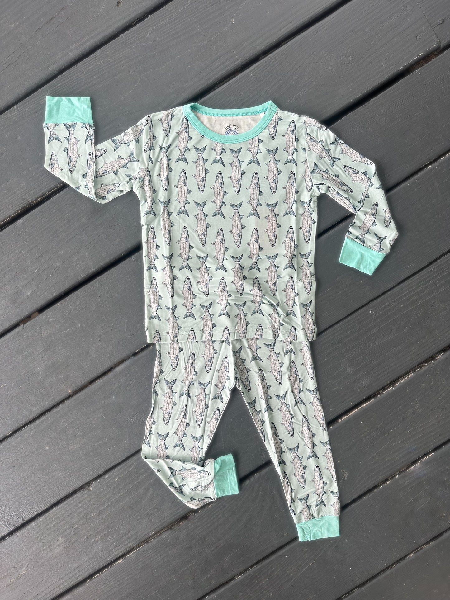 Jumping Mullet Two Piece Pajama