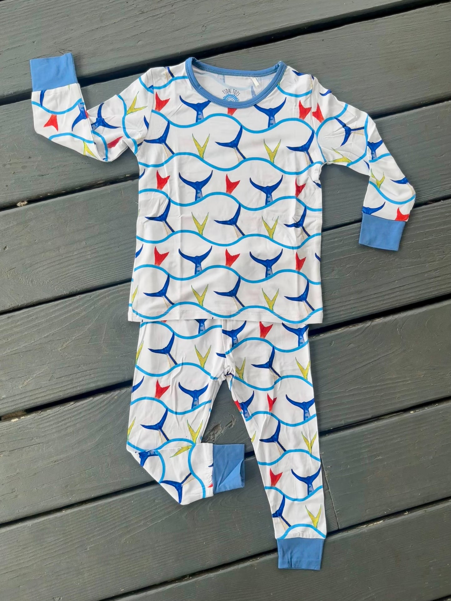 Fishin' Tales Two Piece Pajama