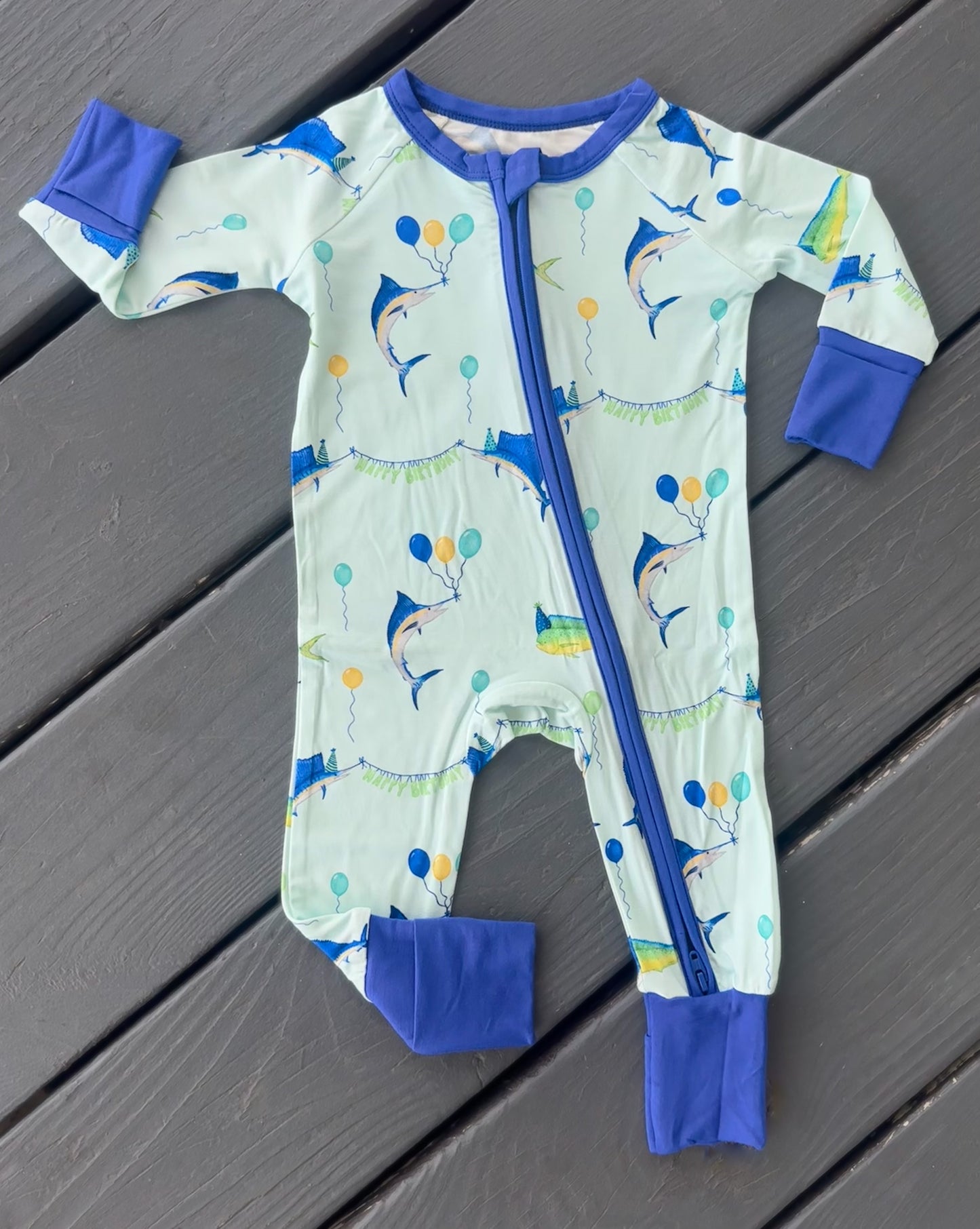 Pelagic Party Blue Zippy