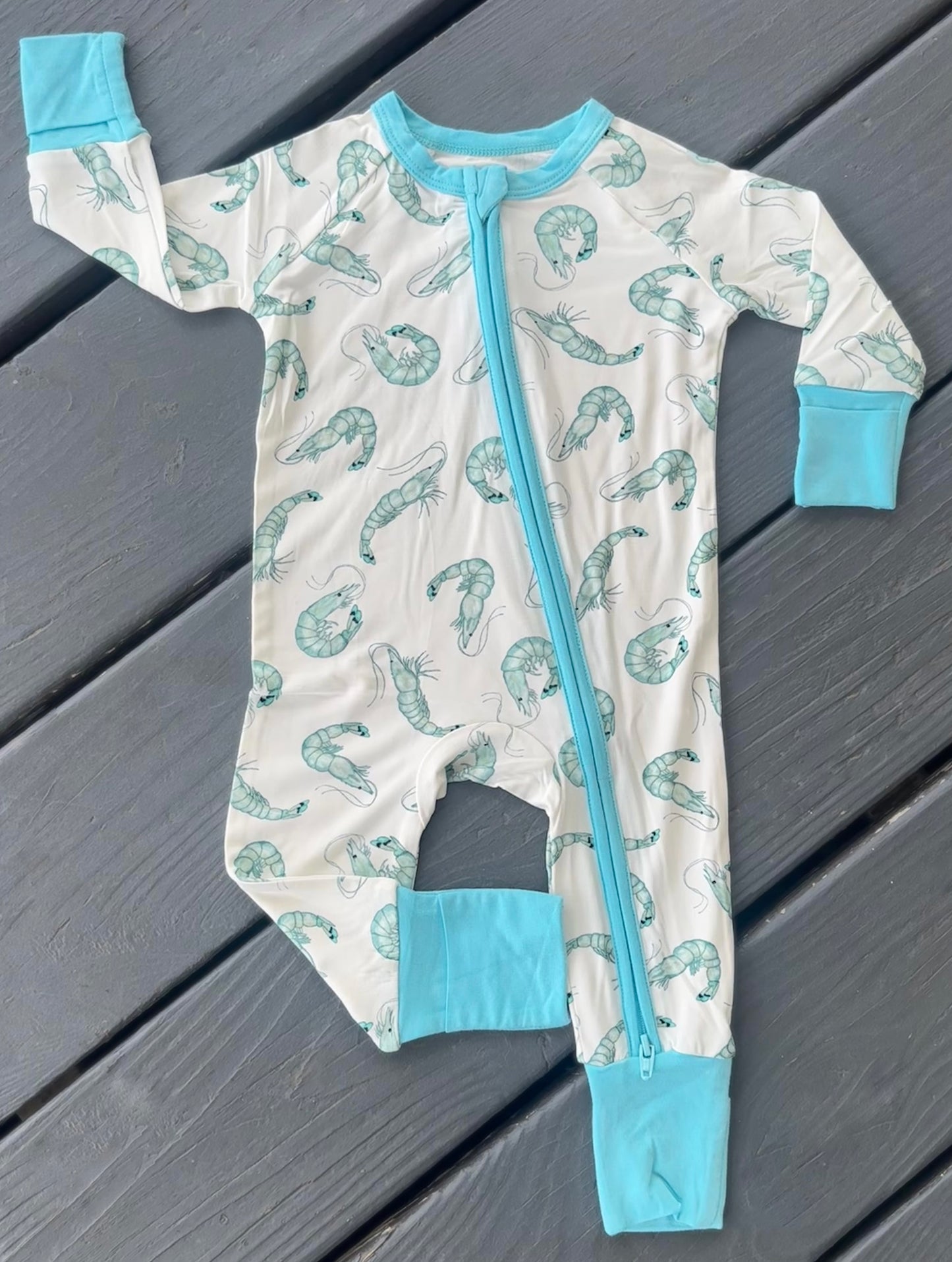 Shrimply Dreamy Blue Zippy