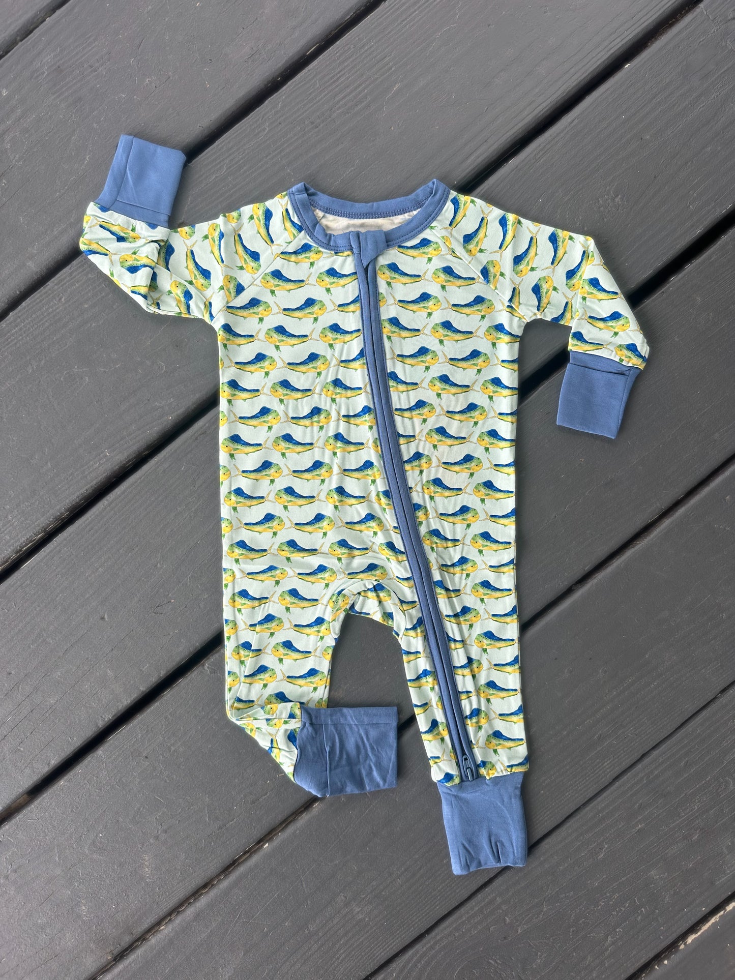 Dolphin Dance Blue Zippy