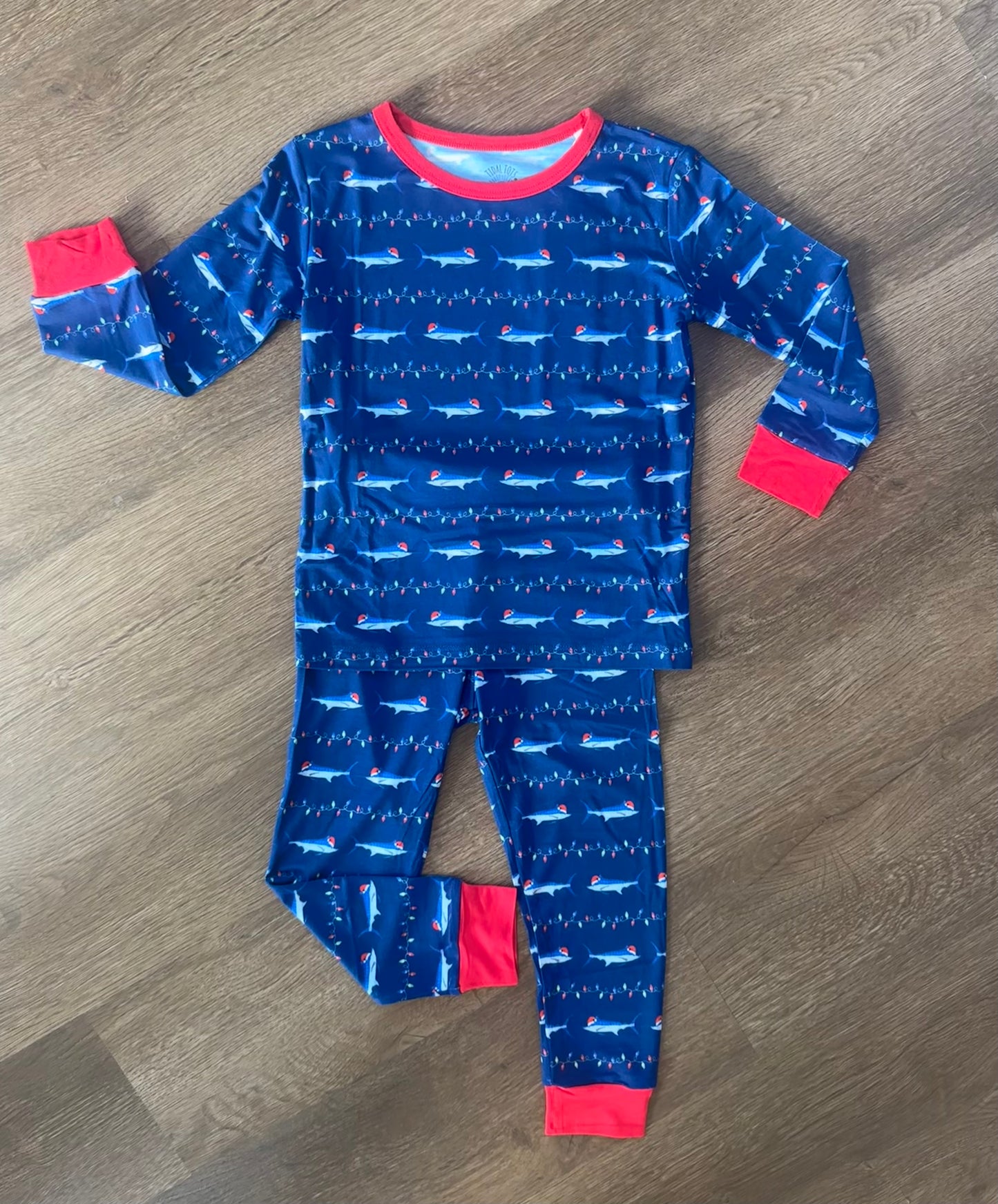 Merry Marlin Red Two Piece Pajama Set