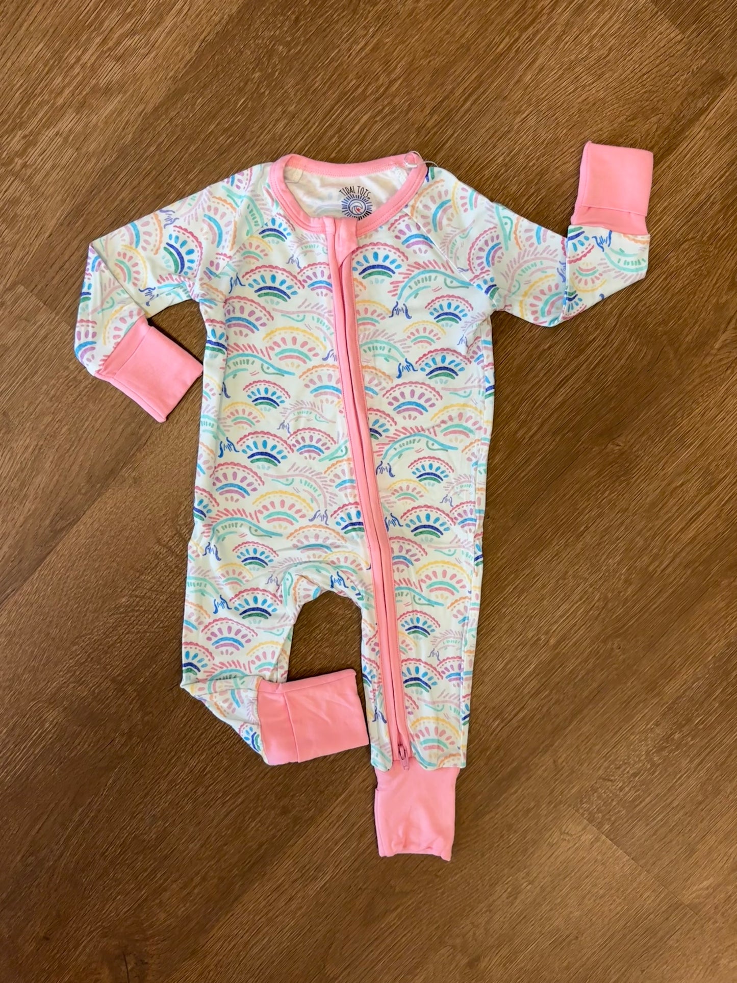 Marlin Mosaic Pink Zippy