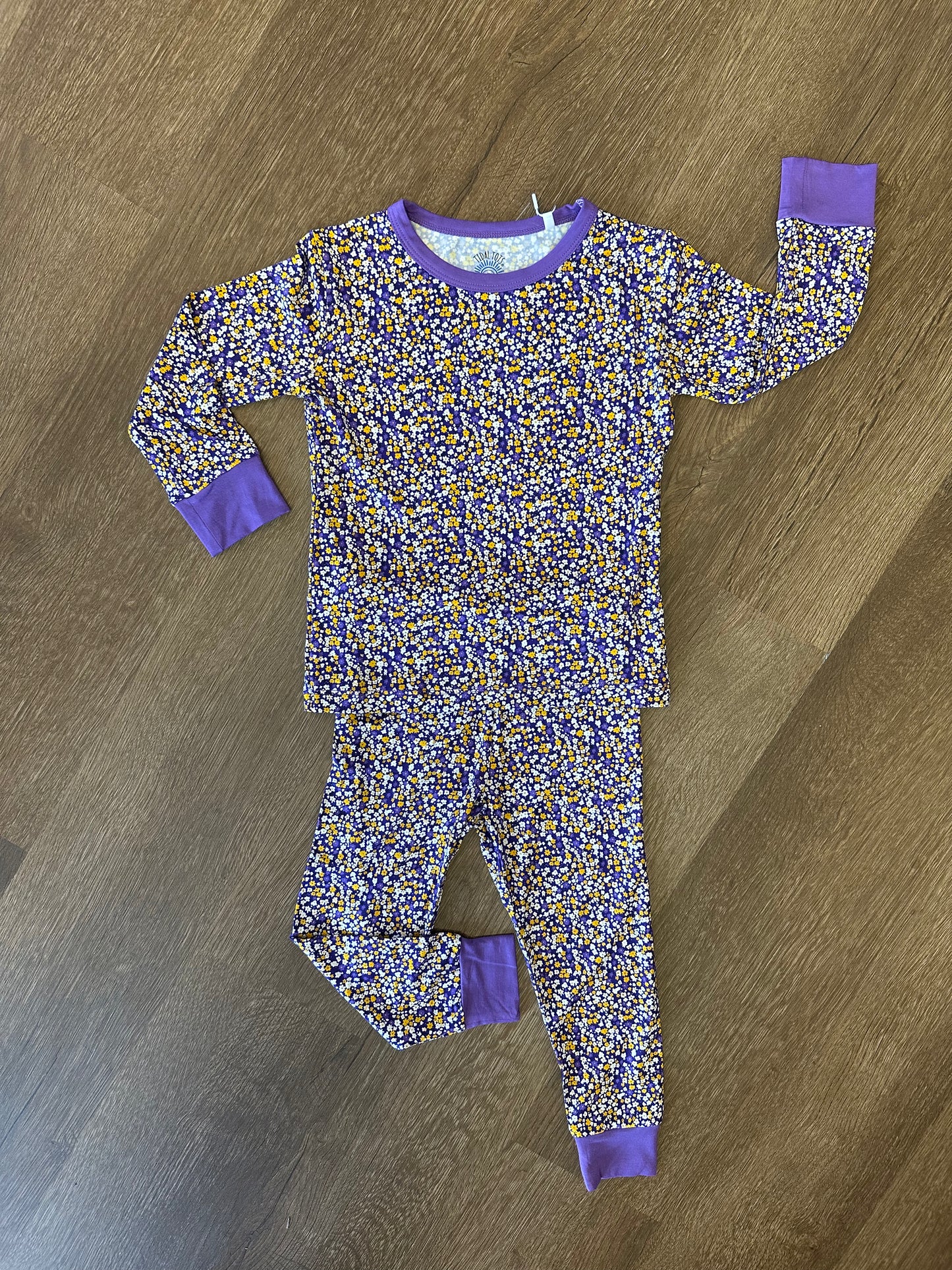 Pirate Petals Purple Two Piece Set