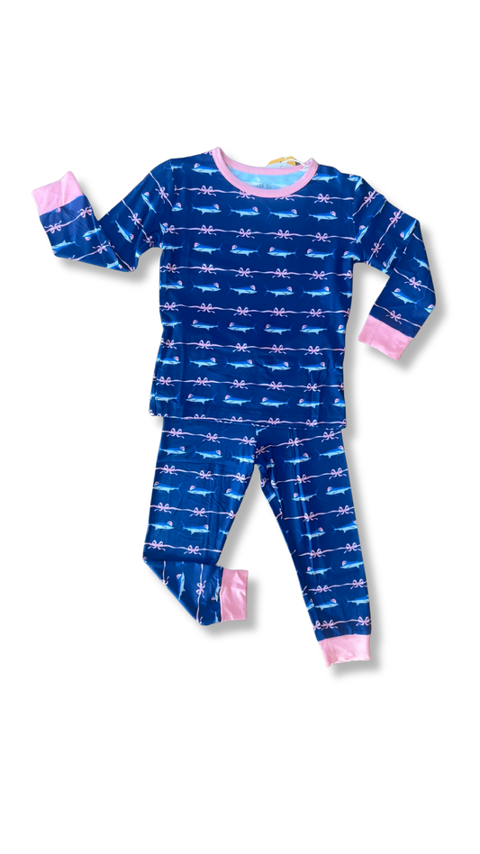 Merry Marlin Pink Two Piece Pajama Set