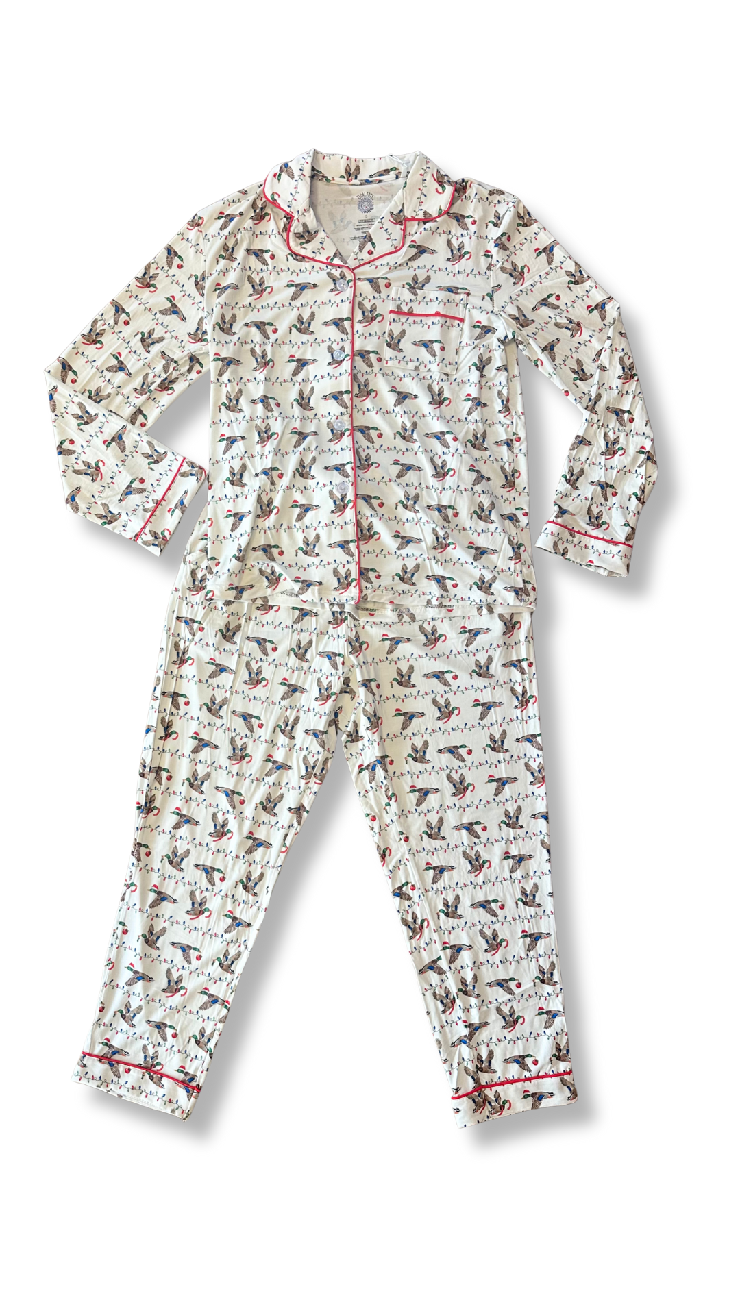 Women's Merry Mallards Button Up Set