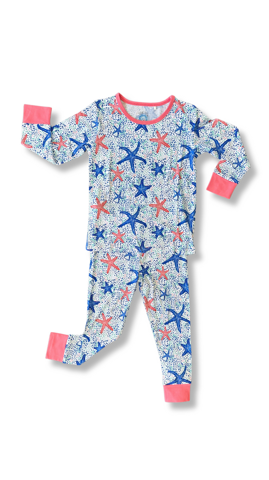 Oh My Sea Stars Two Piece Pajama