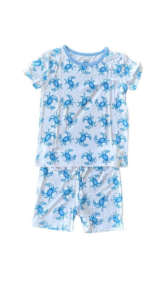 Carolina Crabs Blue Shorts Set