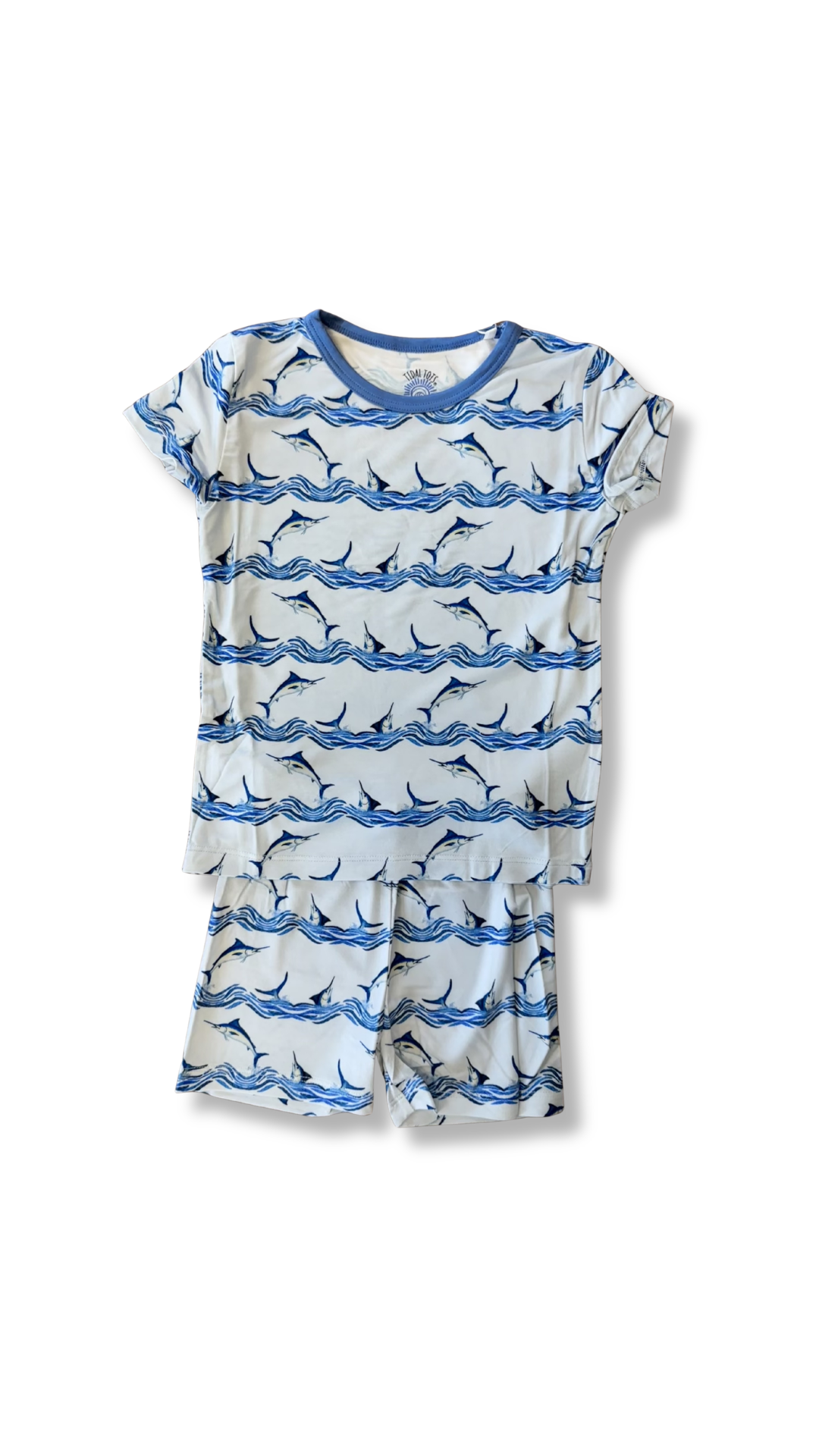 Marlin Motion Blue Shorts Set
