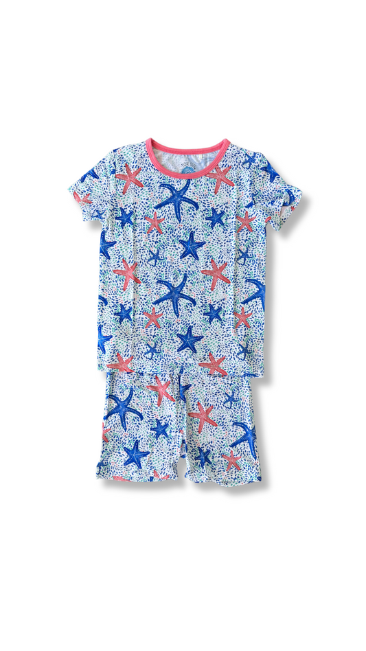 Oh My Sea Stars Shorts Set