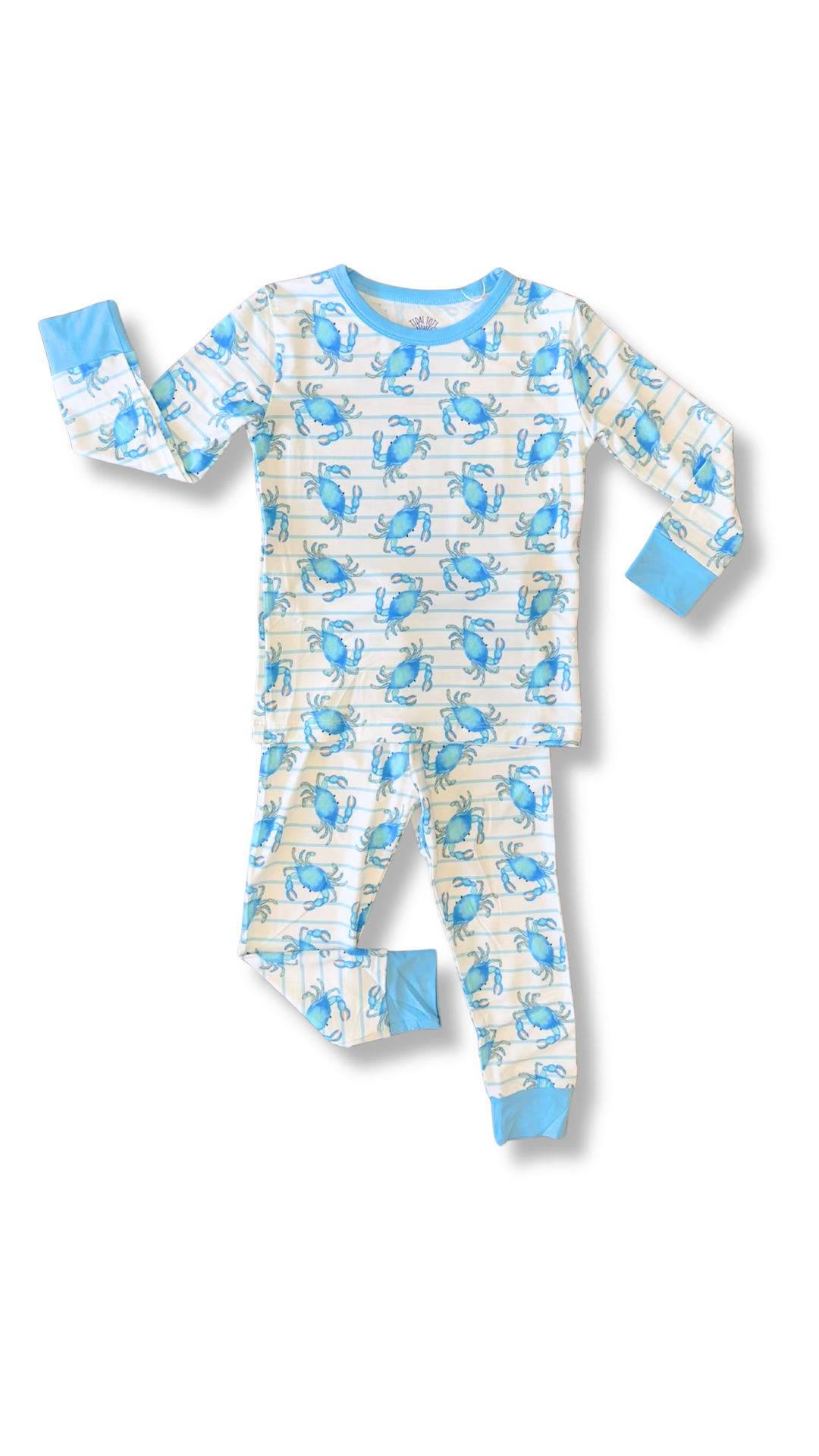 Pinchy Pals Blue Two Piece Pajama