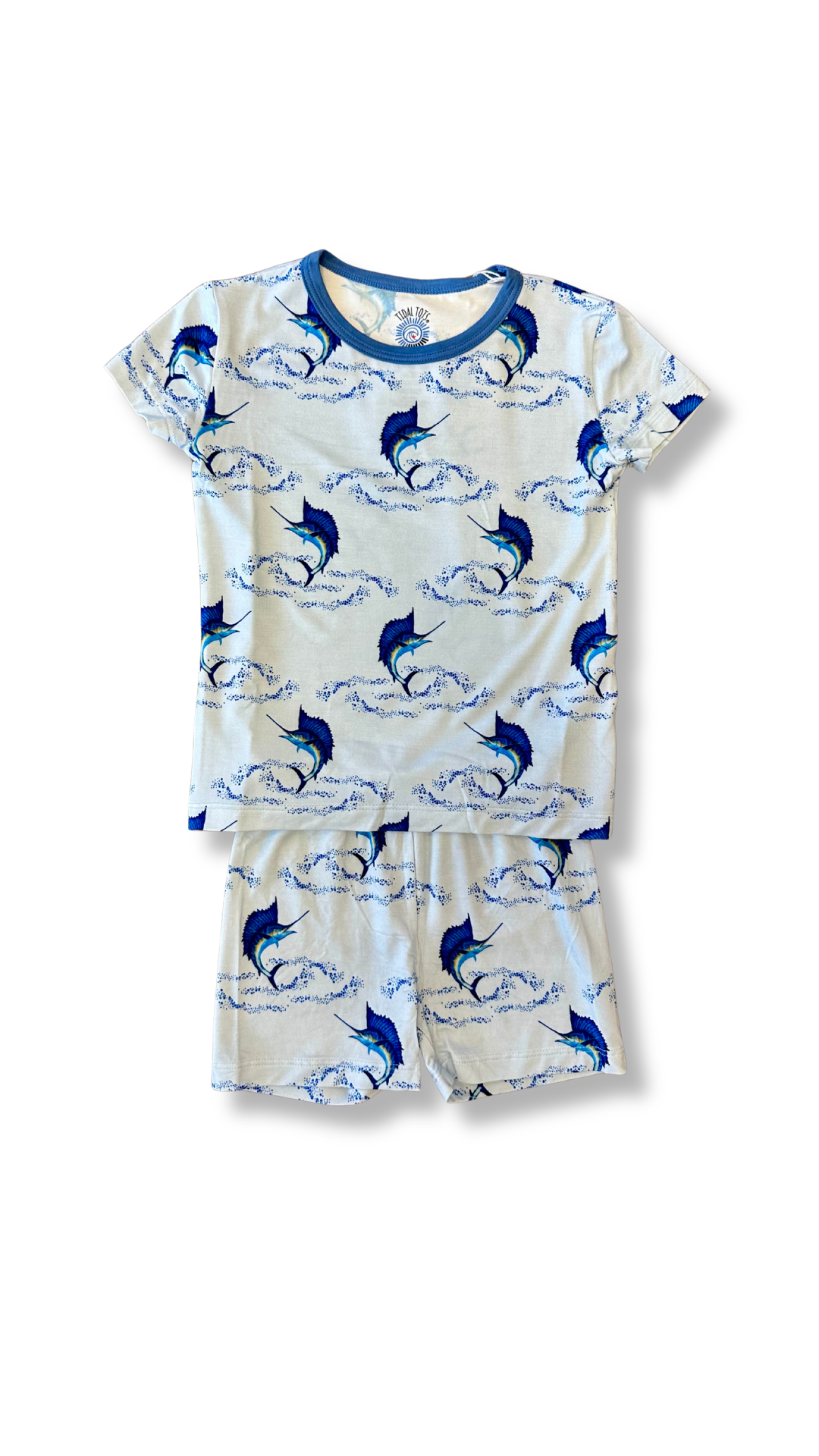 Summertime Sails Blue Shorts Set