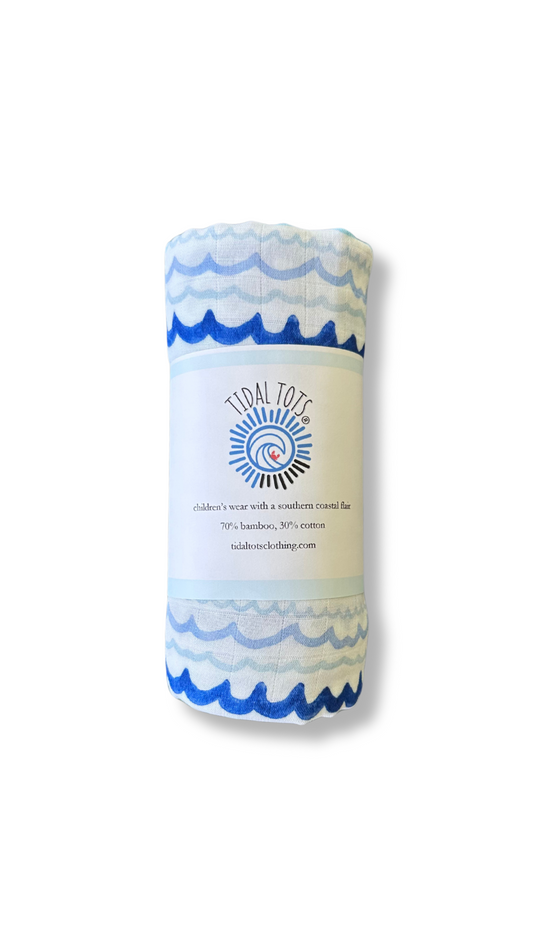 Sleepy Swells Lightweight Swaddle Blanket