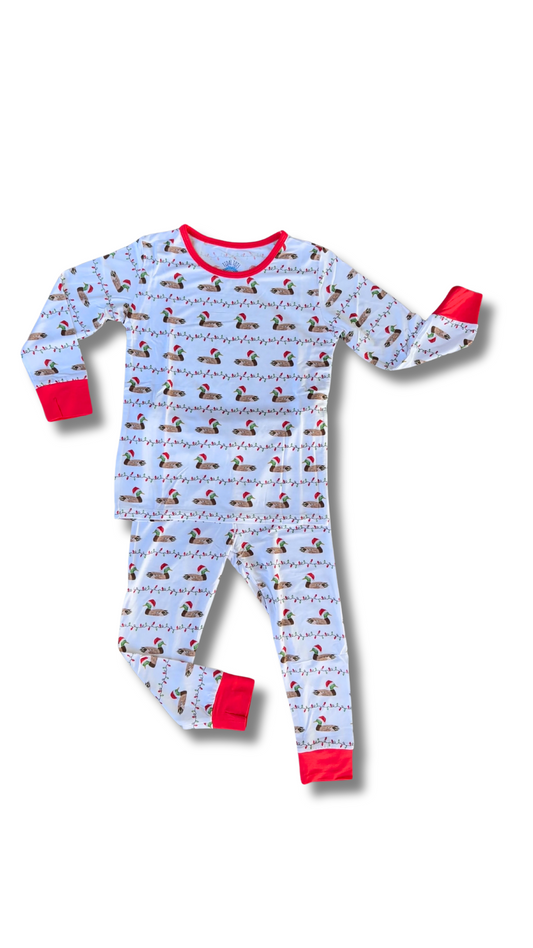 Merry Mallards Two Piece Pajama