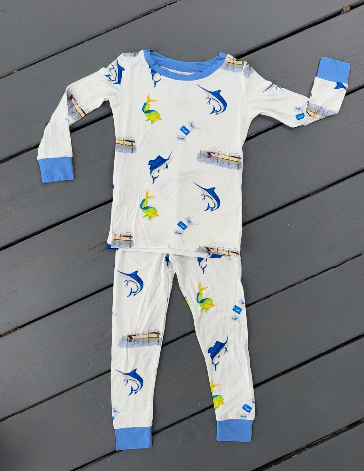 PC Blue Two Piece Pajama