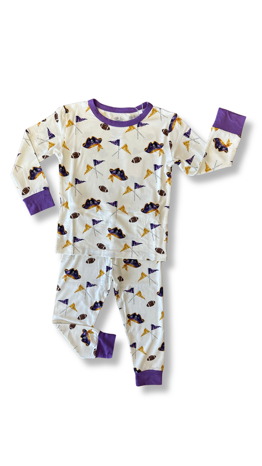 Pirate Pursuit Purple Two Piece Set