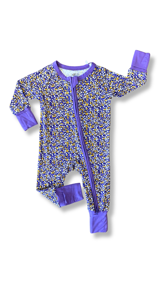 Pirate Petals Purple Zippy