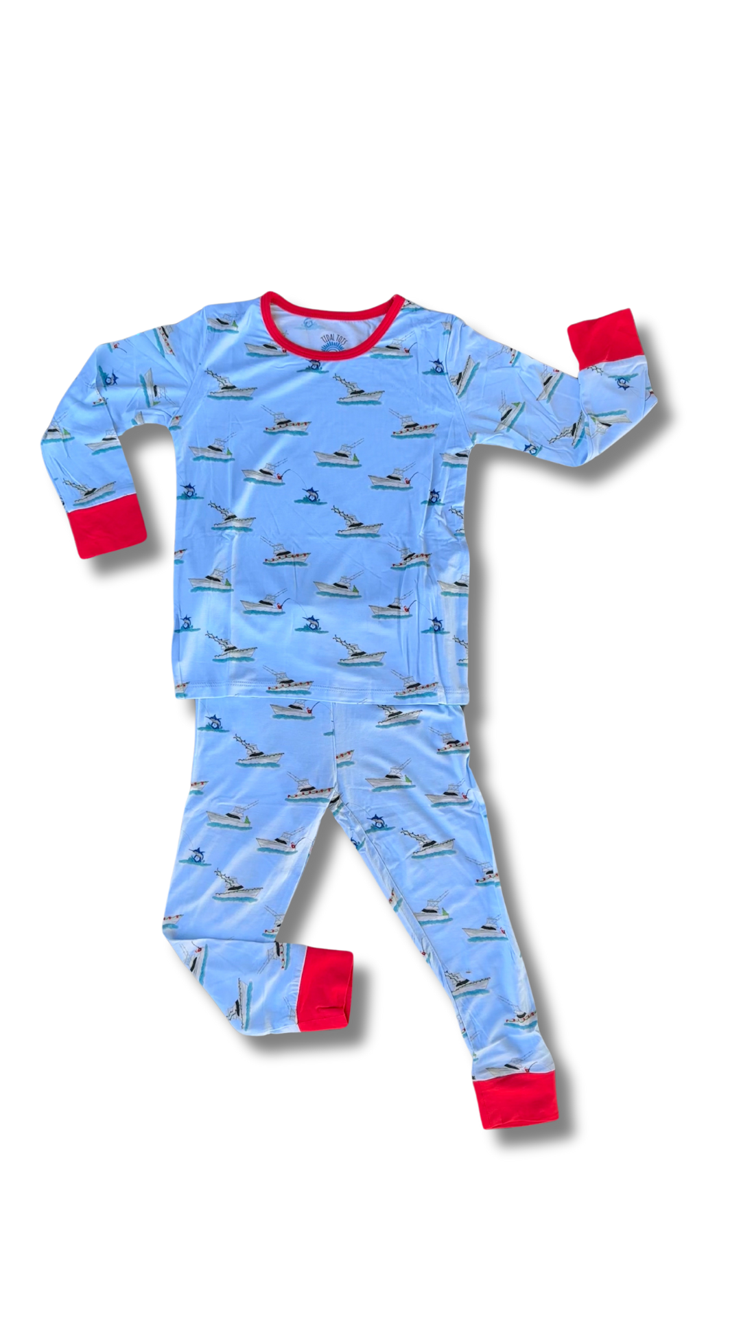 Christmas Dream Boat Two Piece Pajama