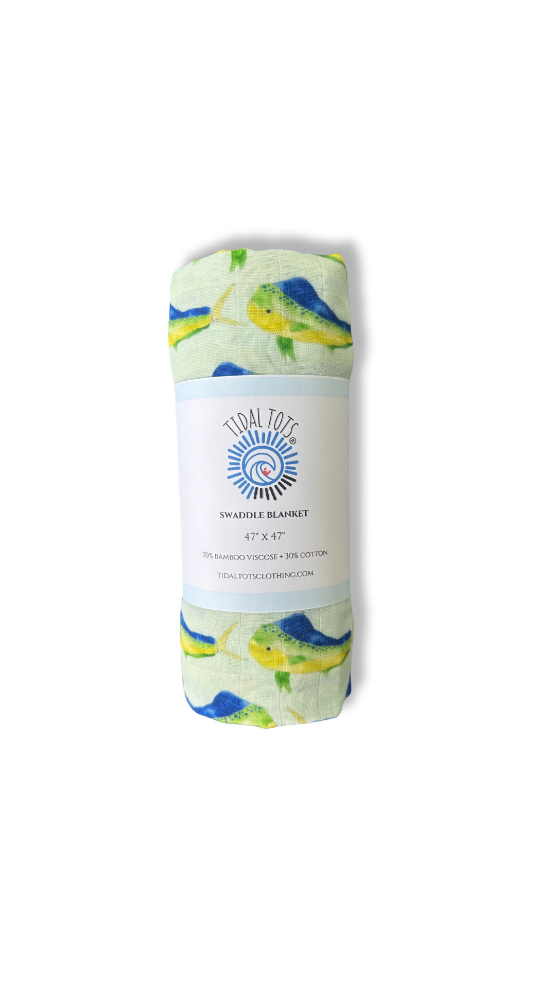 Dolphin Dance Lightweight Swaddle Blanket