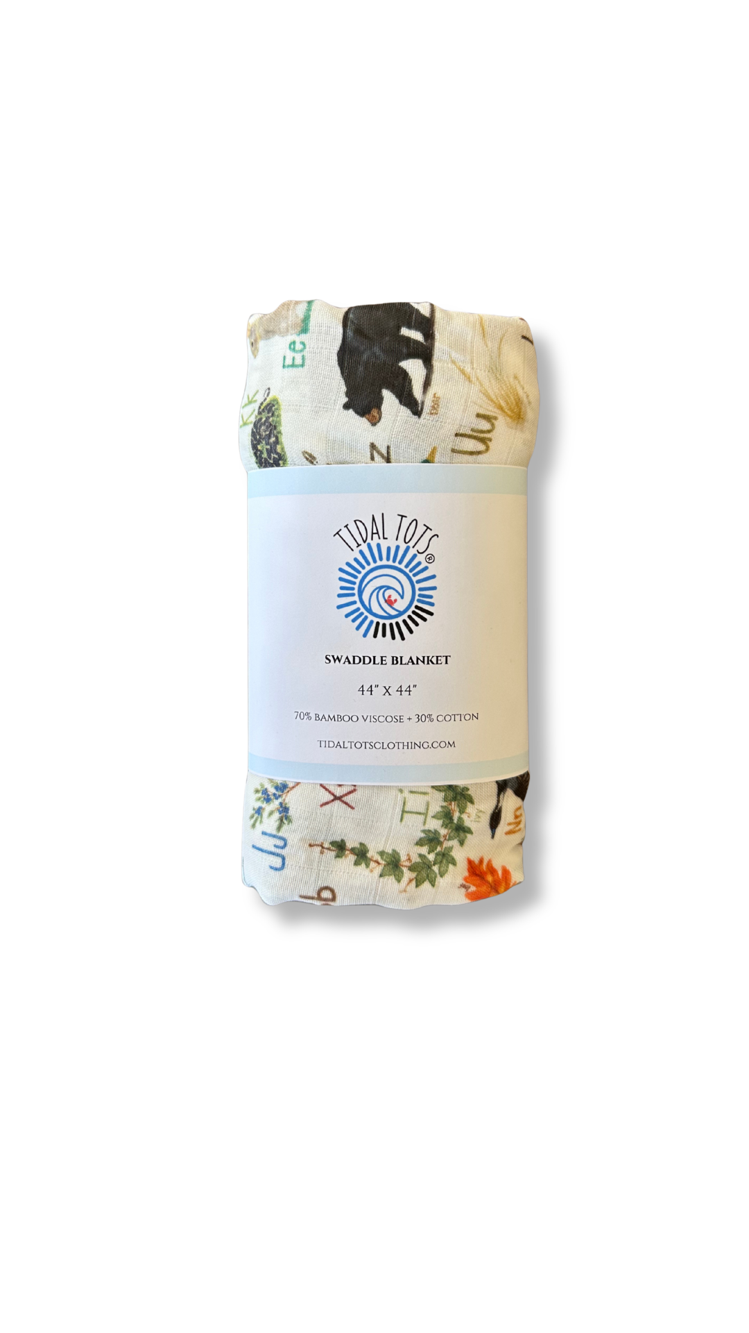 Harvest ABC's Lightweight Swaddle Blanket