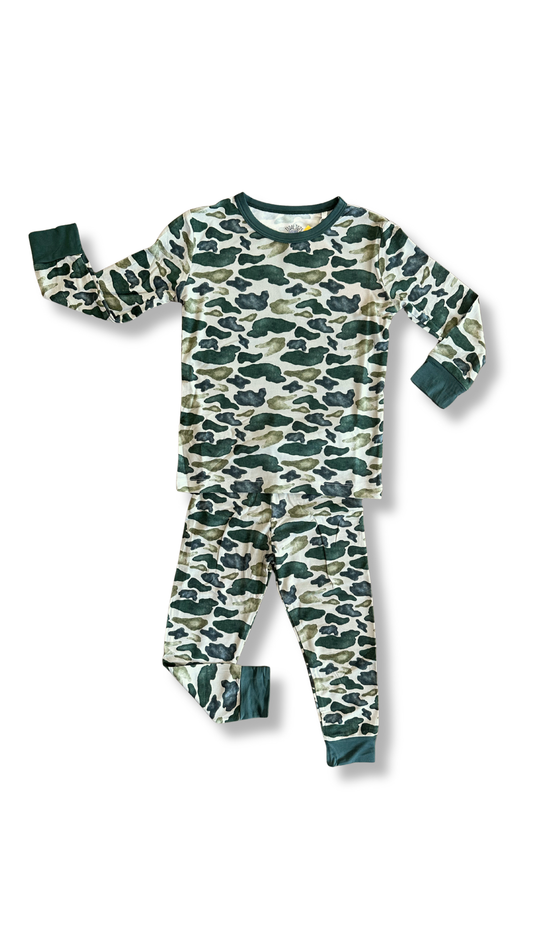 Creekside Camo Two Piece Pajama