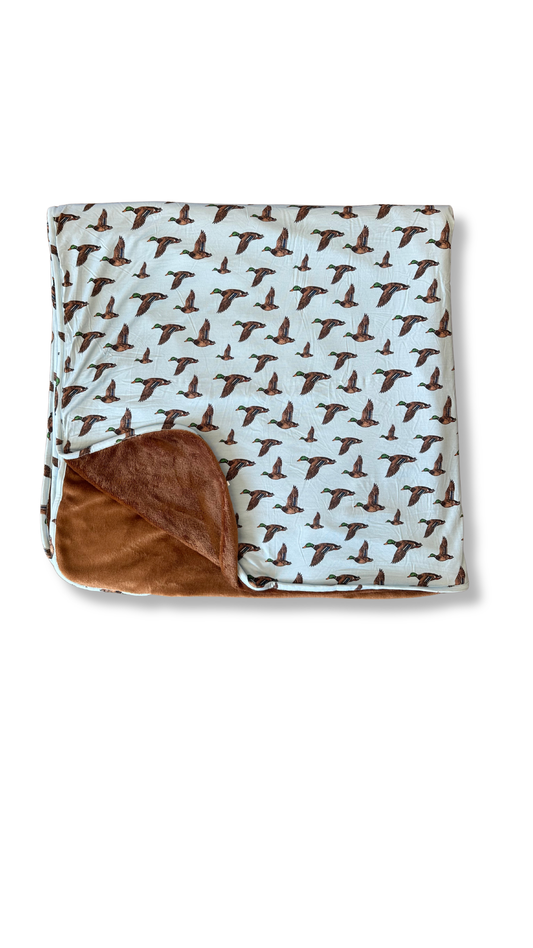 Mallard Montage Luxe Blanket