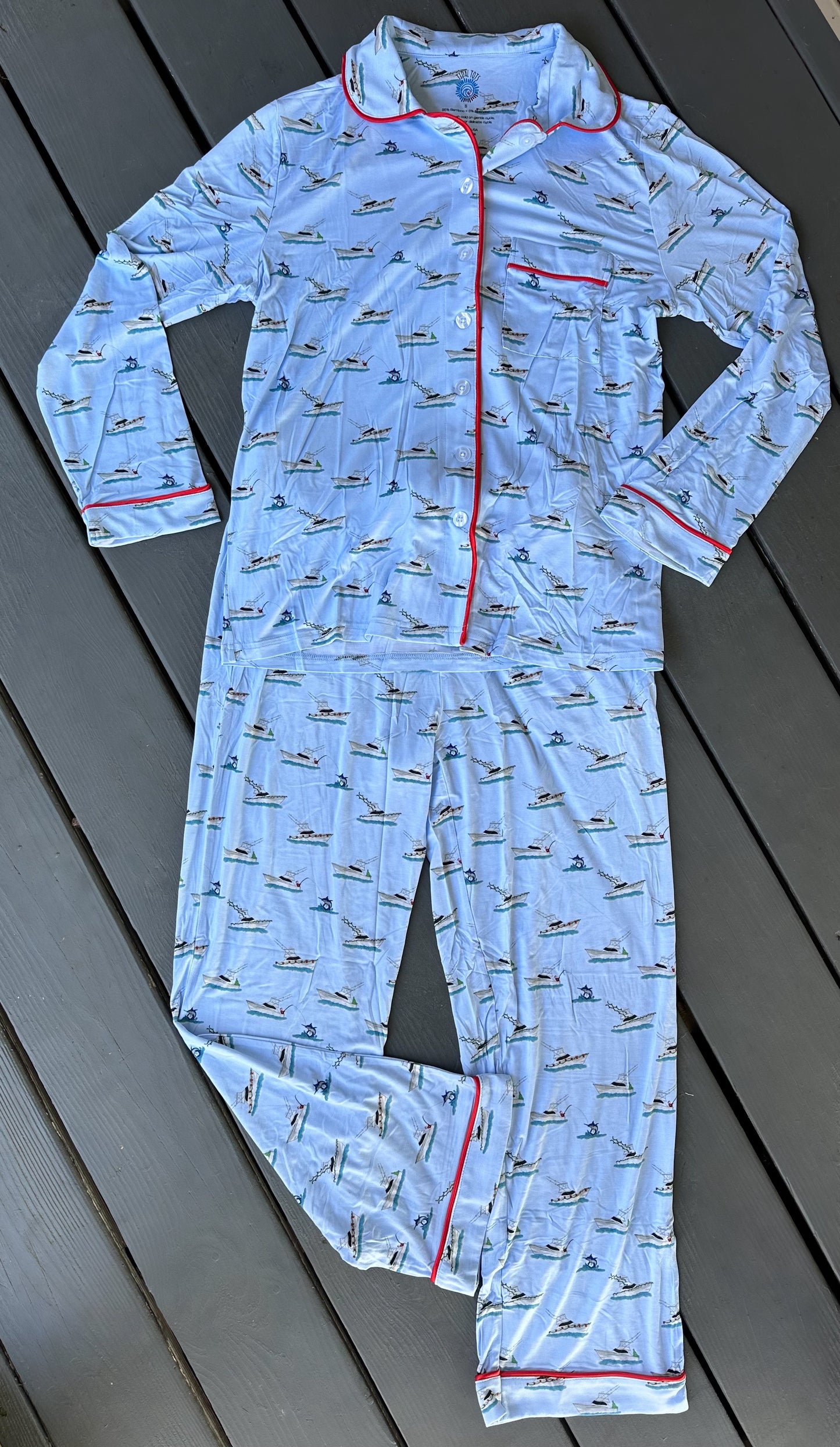 Christmas Dream Boat Women's Pajama Set