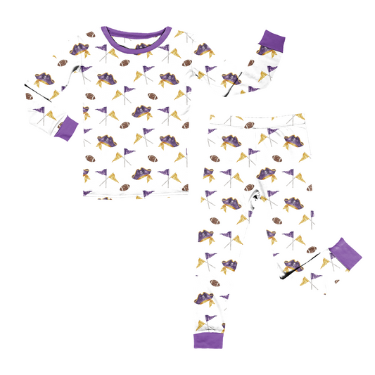 Pirate Pursuit Purple Two Piece Set