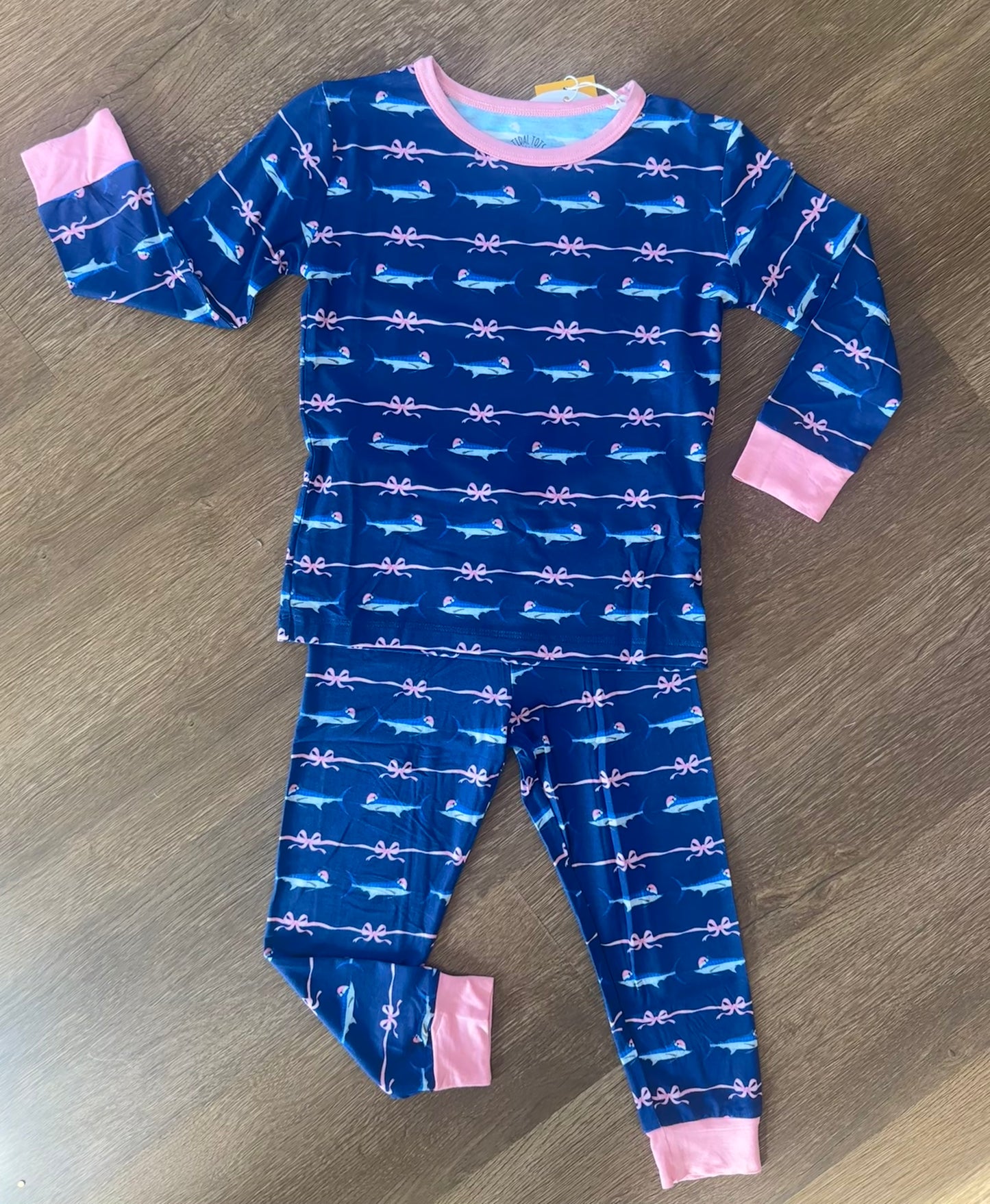 Merry Marlin Pink Two Piece Pajama Set