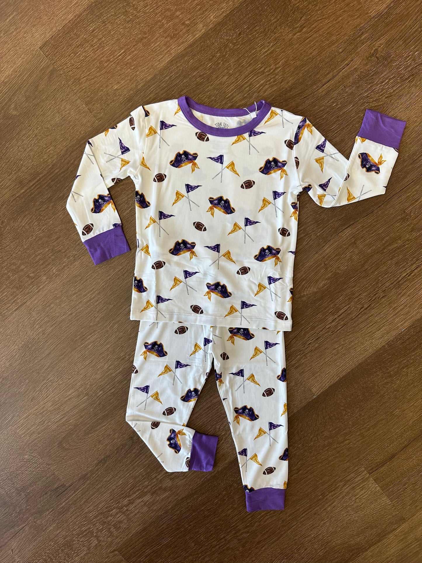 Pirate Pursuit Purple Two Piece Set
