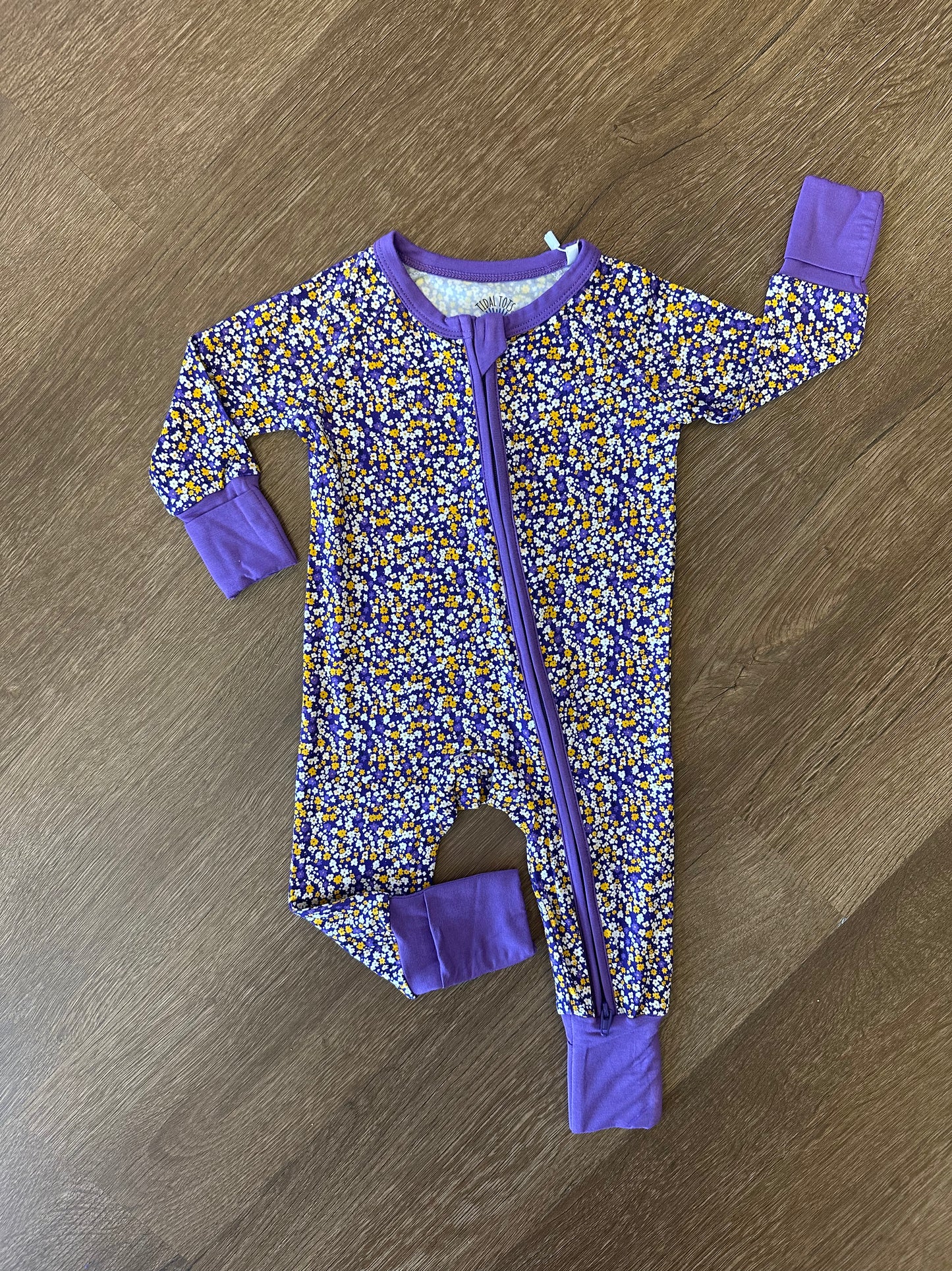 Pirate Petals Purple Zippy