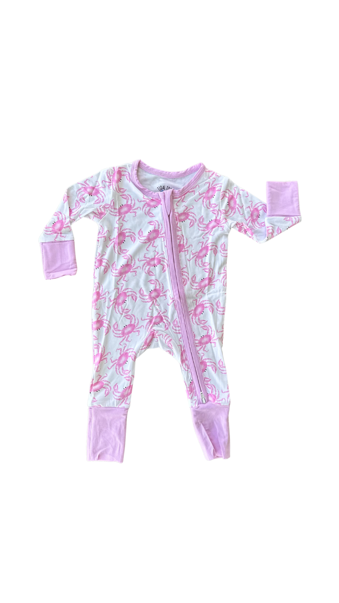 Carolina Crabs Pink Zippy Pajama