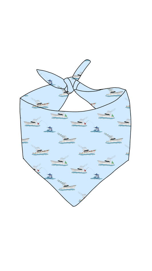 Christmas Dream Boat Pet Bandana