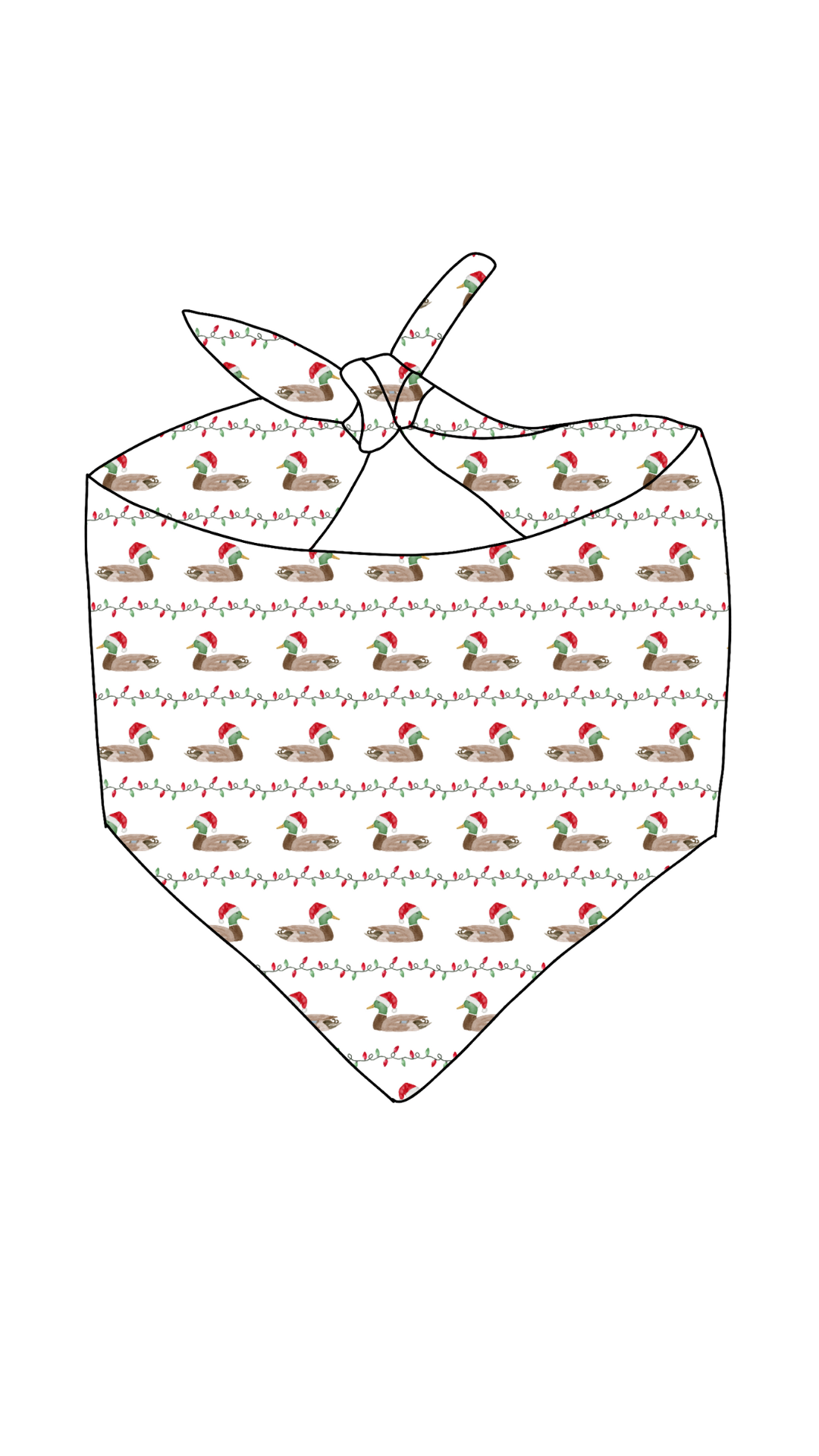 Merry Mallards Pet Bandana