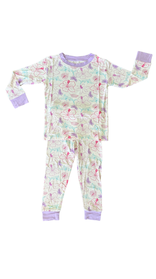 Darlin' Marlin Purple Two Piece Pajama