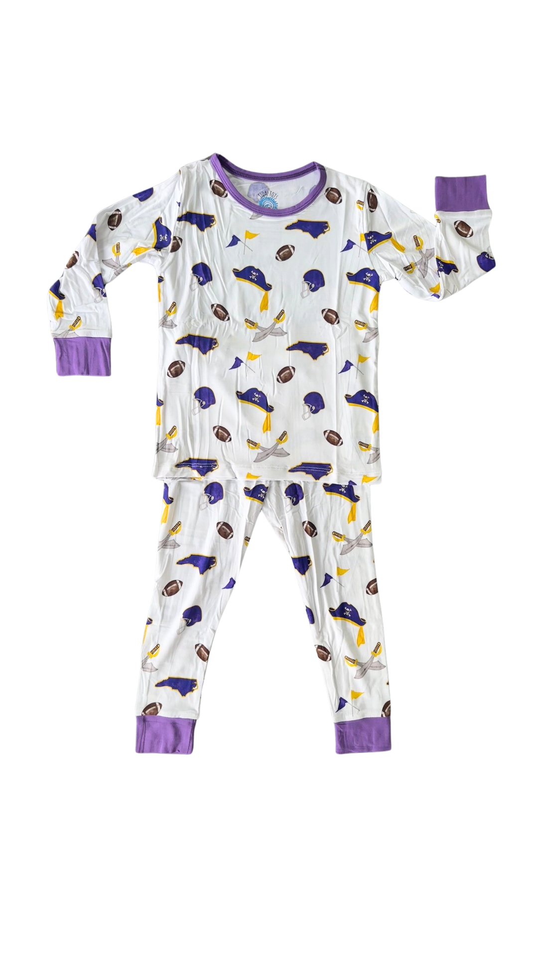 Pirate's Life for Me Purple Two Piece Set