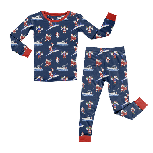 Salty Santa Two Piece Pajama Set