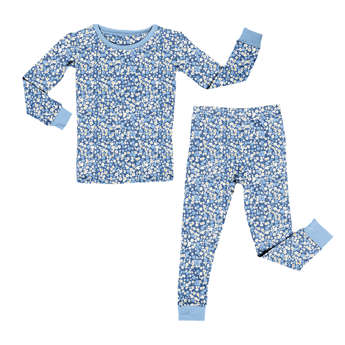 Chapel Charm Blue Two Piece Set