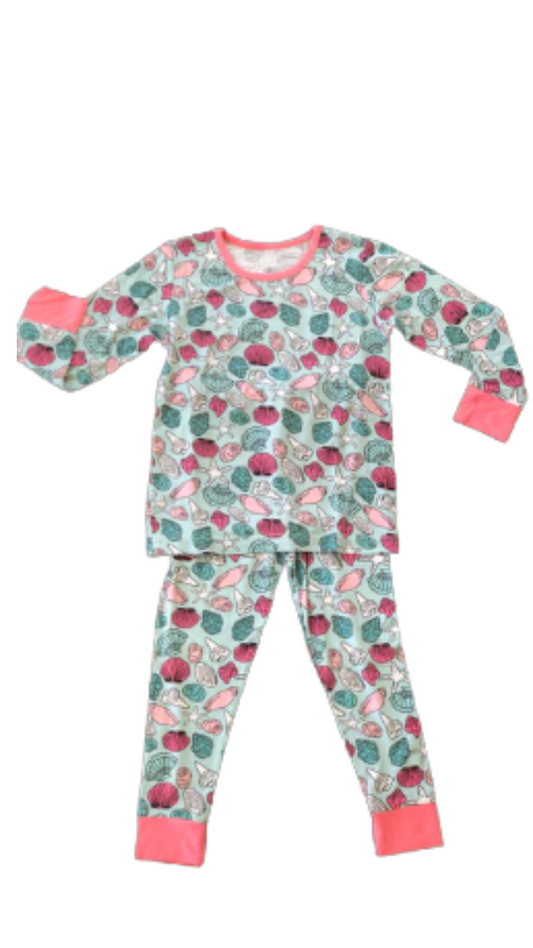 Sally's Shells Two Piece Pajama Set