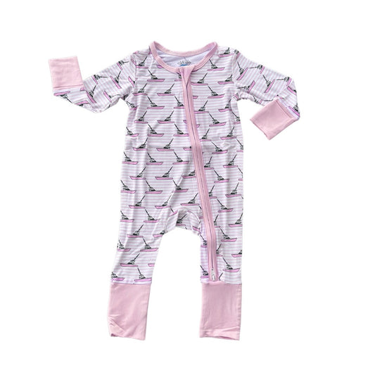 Dream Boat Pink Zippy Pajama